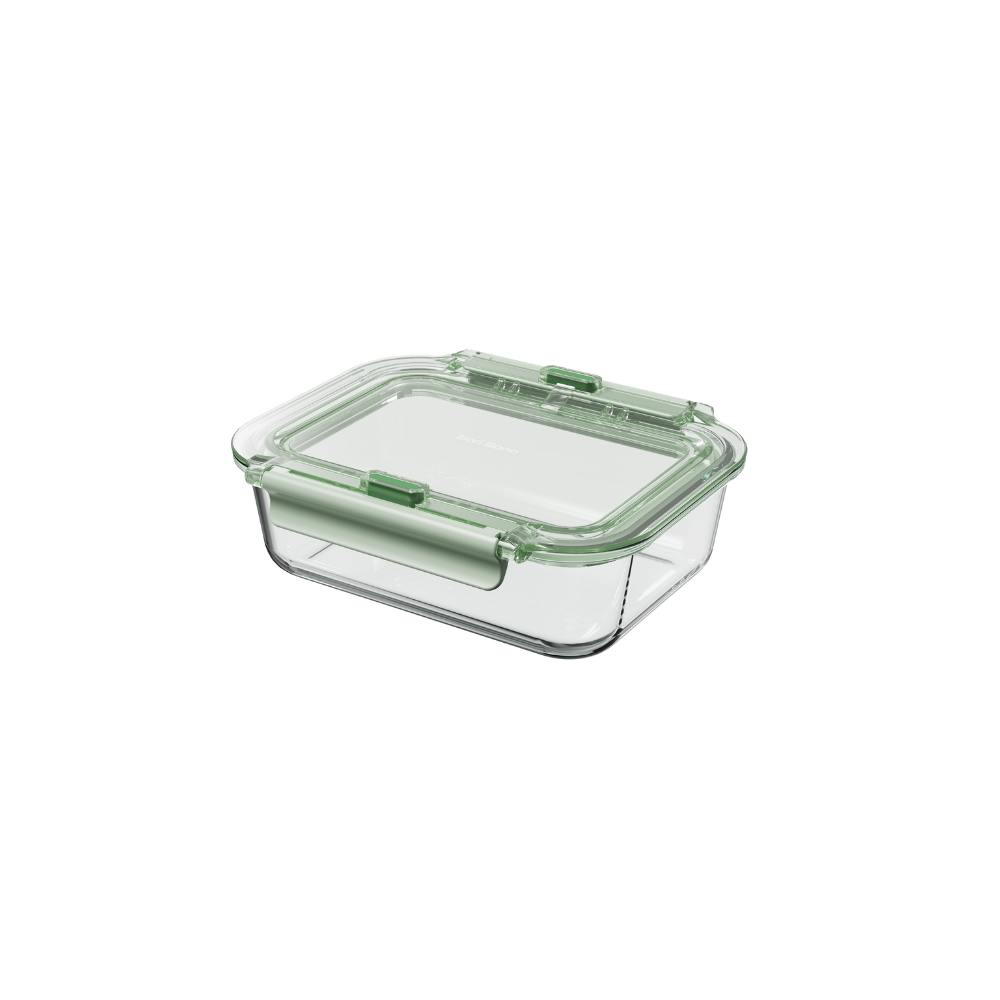Bori Bono BoCliq Rectangle Borosilicate Glass Food Container