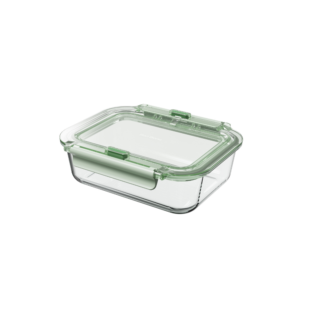 Bori Bono BoCliq Rectangle Borosilicate Glass Food Container