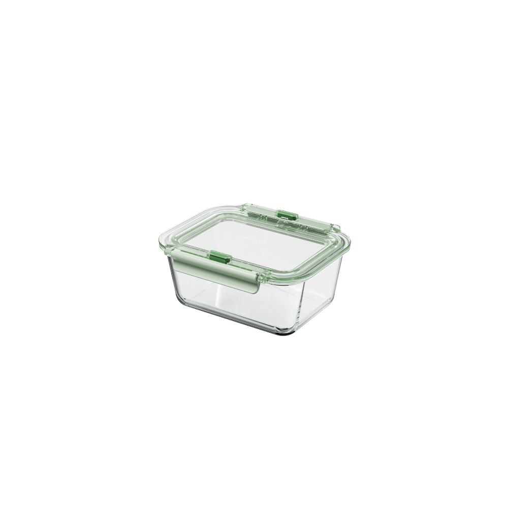Bori Bono BoCliq Rectangle Borosilicate Glass Food Container