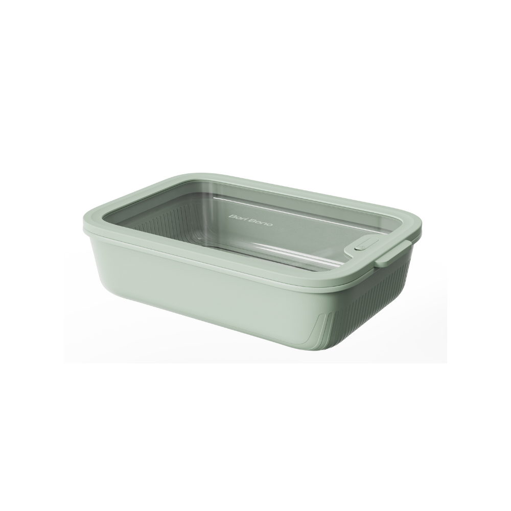 Bori Bono BoFresh Rectangle Borosilicate Glass Food Container