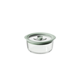 Bori Bono BoVac Round Borosilicate Glass Food Container Airtight Vacuum Sealed Bowl